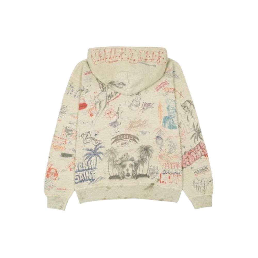 SAINT MICHAEL x BORN RAISED HOODIE |
