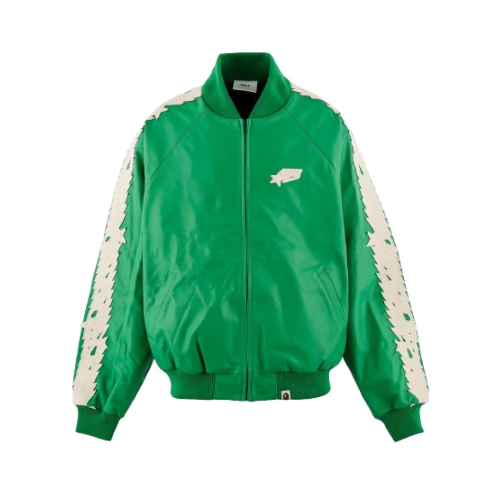 SAINT Mxxxxxx × BAPE TRACK GRN Jacket (2) SAINT Mxxxxxx × BAPE TRACK GRN Jacket