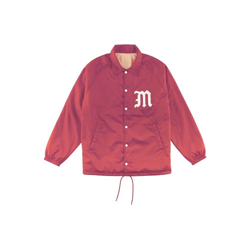 Saint Mxxxxxx Coach Jacket Red - Front Front view of Saint Mxxxxxx Saint Coach Jacket Red